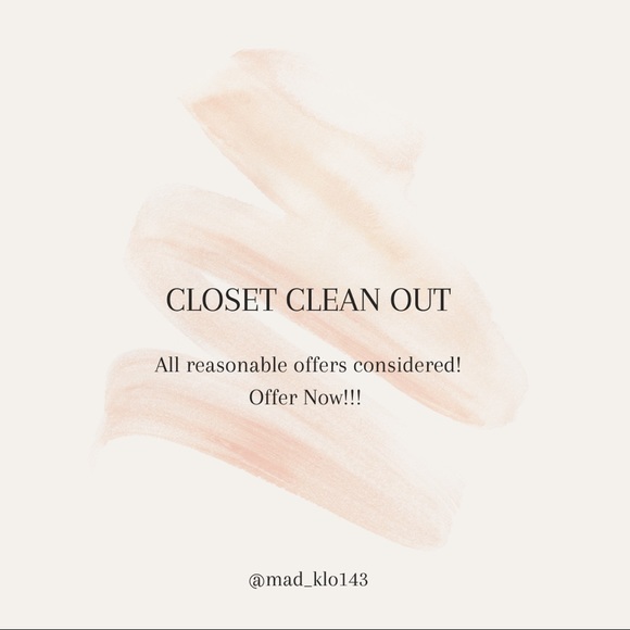 CLOSET CLEAN OUT!!! - Picture 1 of 1